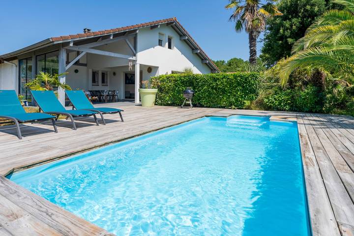 Vakantiehuis voor 10 personen, met Tuin in Labenne