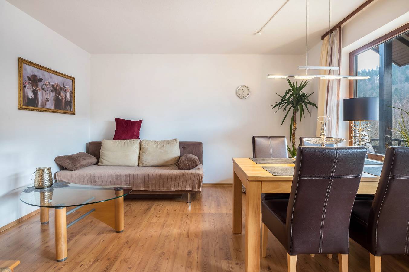 Ganze Wohnung, Ferienwohnung '2' mit Bergblick, Balkon und Wlan in Todtmoos, Südschwarzwald