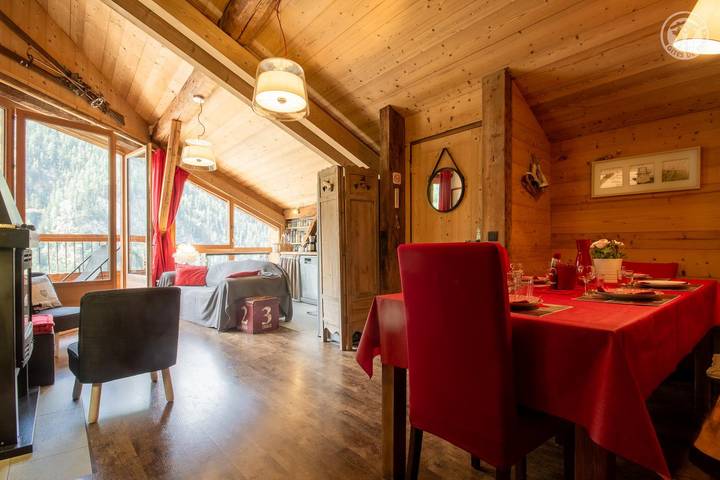 Gîte pour 6 personnes, avec terrasse à Peisey-Nancroix - 3