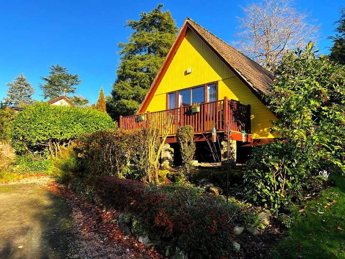 Lodge for 4 people, with view and garden in Blairgowrie (Perthshire)
