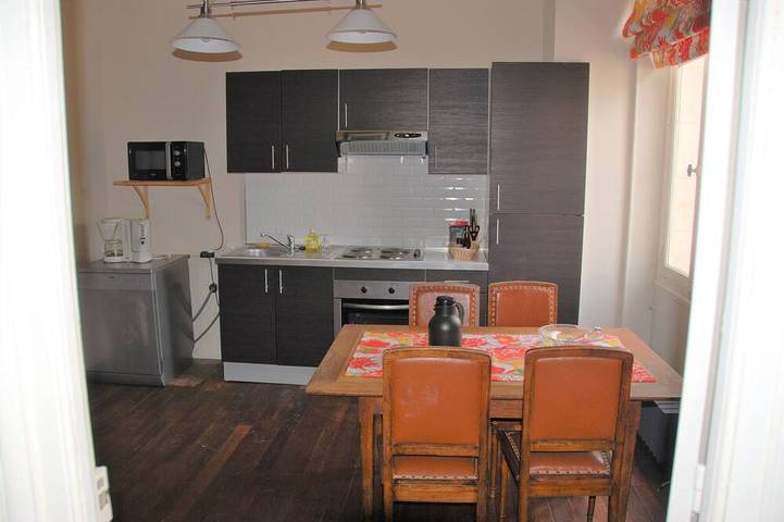 Appartement de vacances pour 4 personnes, avec jardin