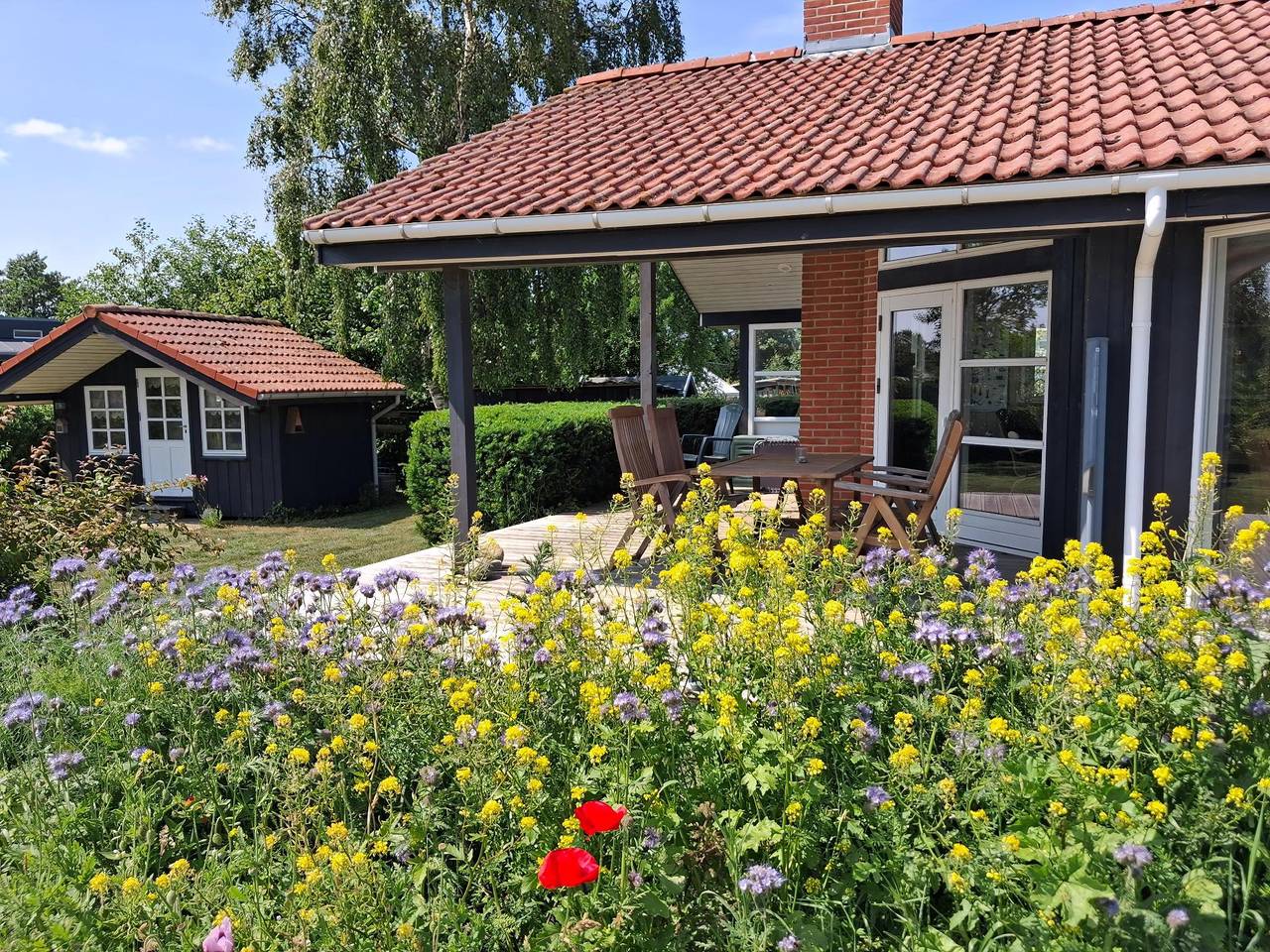 Gemütliches Ferienhaus nahe Strand und Wald in Diernæs, Hadersleben