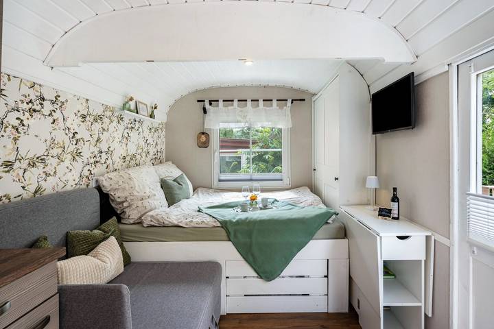 Ferienwohnung für 3 Personen, mit Seeblick und Garten, kinderfreundlich in Sachsen - 4