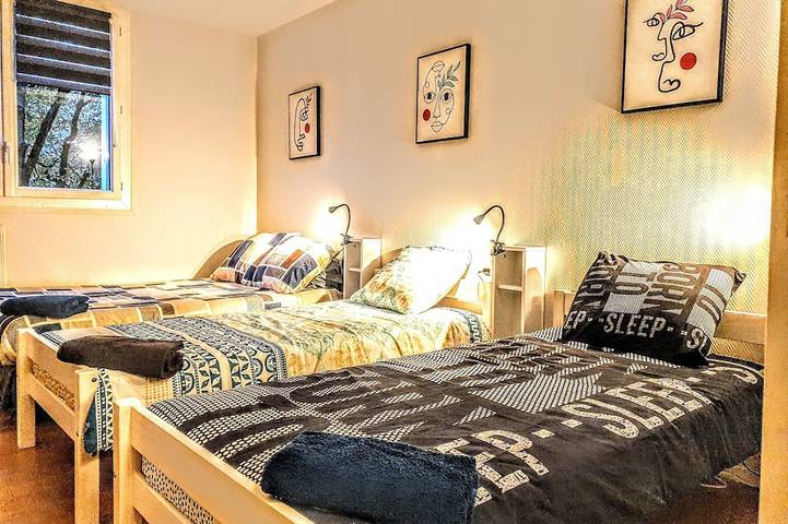 Gîte pour 8 personnes, avec jacuzzi et balcon à Villepinte - 2