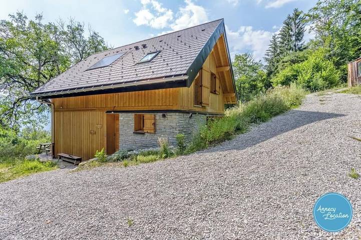 Chalet pour 9 personnes, avec jardin - 1