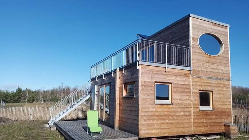 Ferienhaus für 9 Personen, mit Terrasse und Garten sowie Sauna in Elster & Umgebung
