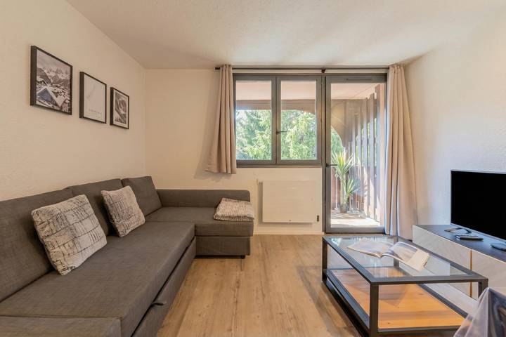 Appartamento intero, Cham Sud Jonquilles209 Balcony Apt, Near Aiguille du Midi for 6 in Chamonix-Mont-Blanc, Massiccio del Monte Bianco