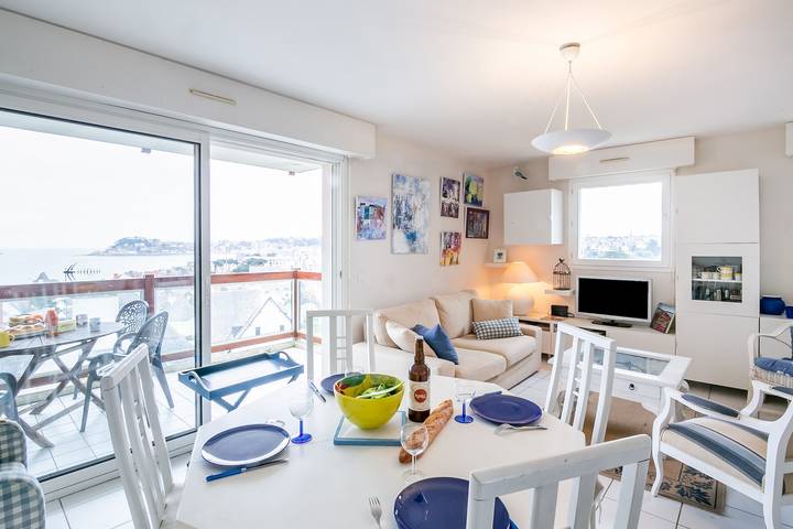Apartamento entero, La Lagune du Val - Appartement vue mer in Pléneuf-Val-André, Côte de Goëlo