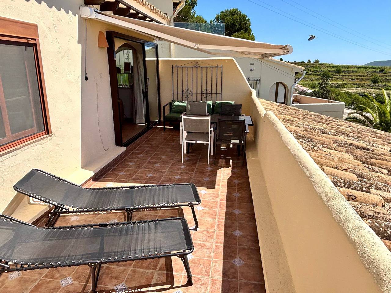 Vakantiehuis 'Dulce Amor' met Zeezicht, Wifi en Airconditioning in Teulada (Spanje), Costa Blanca