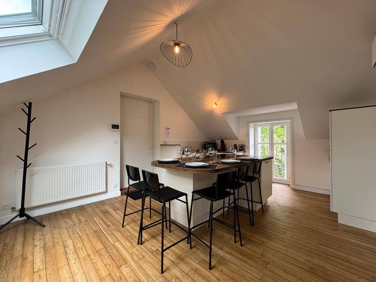 Appartement entier, Le Mendo - Wi-Fi, Tv, Parking, Moderne, Neuf in Orvault, Région de Nantes