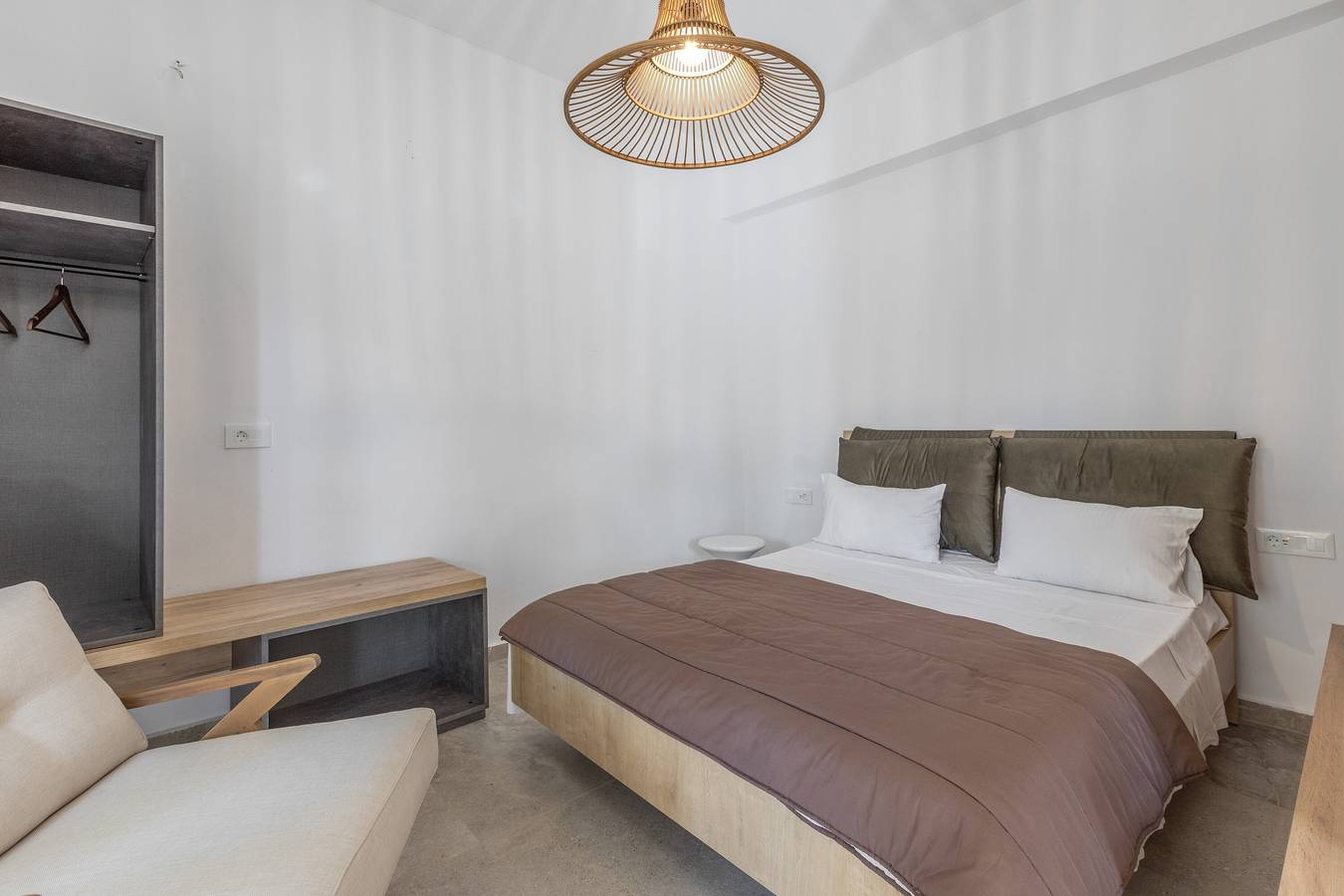 Holiday Home 'Bungalow' with Sea View, Wi-Fi and Air Conditioning in Chania region