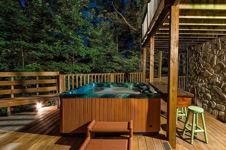 Gîte pour 12 personnes, avec jacuzzi et jardin, animaux acceptés dans Almond (Caroline du Nord) - 4