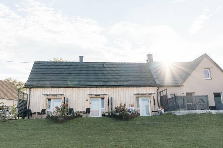 Appartement, Küche, Dusche/Wc, Terrasse, Gartenblick in Steirerland