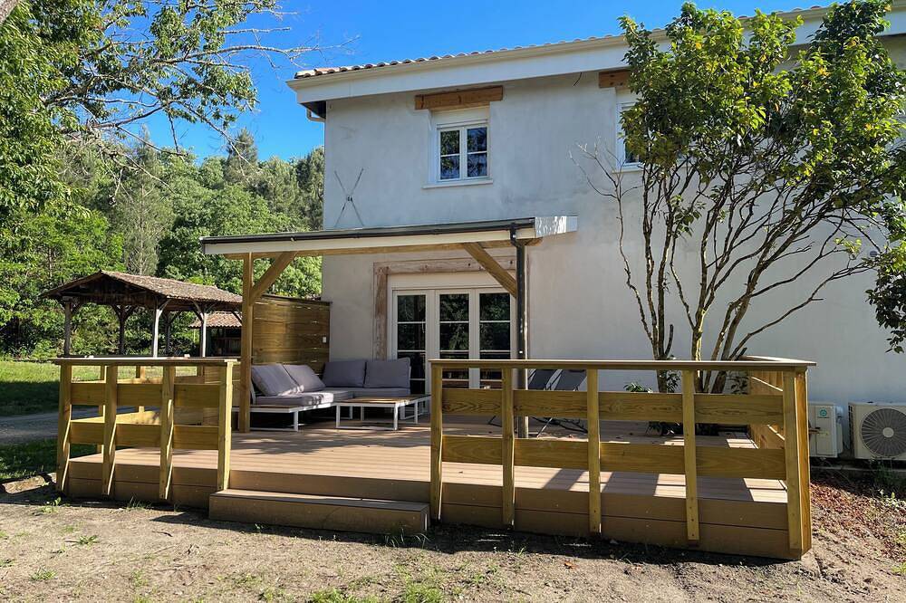 Renovated duplex in the heart of nature in Salles, Arcachon region