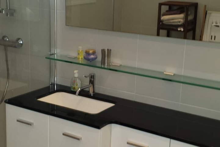 Top of villa with garden 3 min walk from the beach in Sisco, Cap Corse