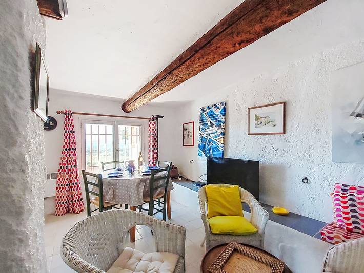 Ferienhaus mit Meerblick für 4 Personen, mit Terrasse und Ausblick sowie Garten in Südfrankreich - 3