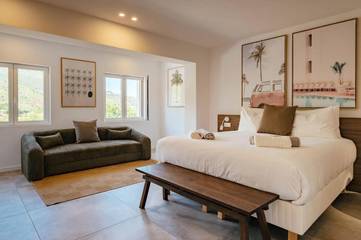 Gîte pour 2 personnes, avec terrasse et piscine dans Baie de Grand Case