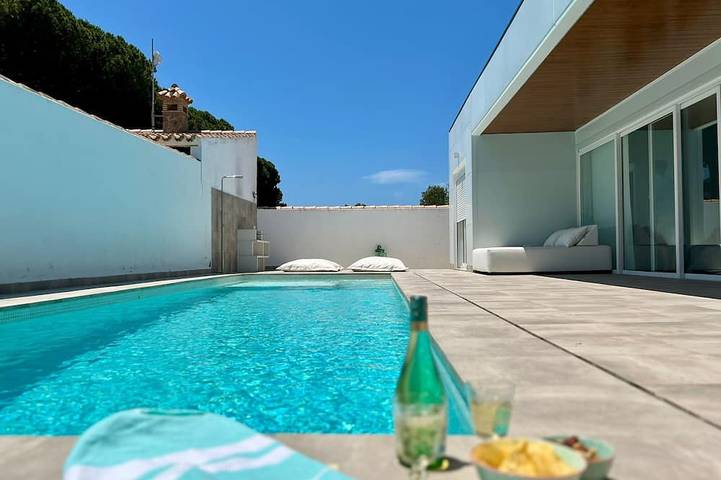 Ferienhaus für 8 Personen, mit Pool