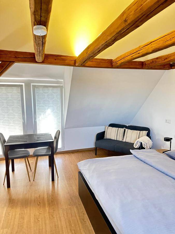 Ferienwohnung für 2 Personen, mit Balkon und Terrasse sowie Seeblick in Bad Rappenau - 4