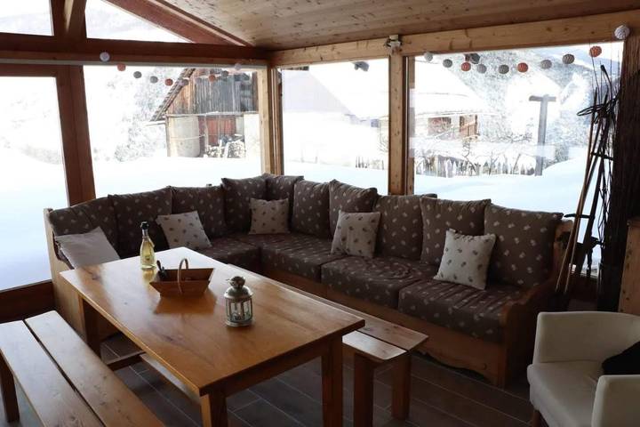 Chambre d’hôte pour 2 personnes, avec jardin ainsi que vue et terrasse à Arvieux - 4