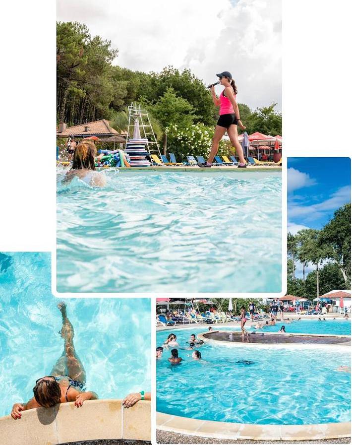 Location de vacances pour 6 personnes, avec bassin pour enfant et piscine ainsi que vue et jardin à Bias - 3