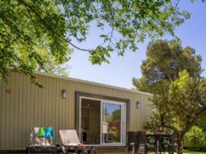 Mobil home pour 6 personnes, avec bassin pour enfant, animaux acceptés à Prades - 2
