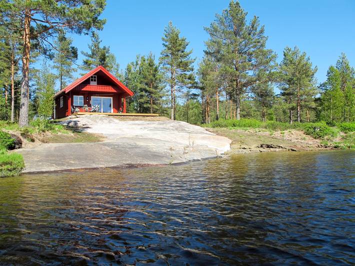Casa de férias para 4 pessoas, com Varanda e Terraço e ainda Vista para o lago em Noruega