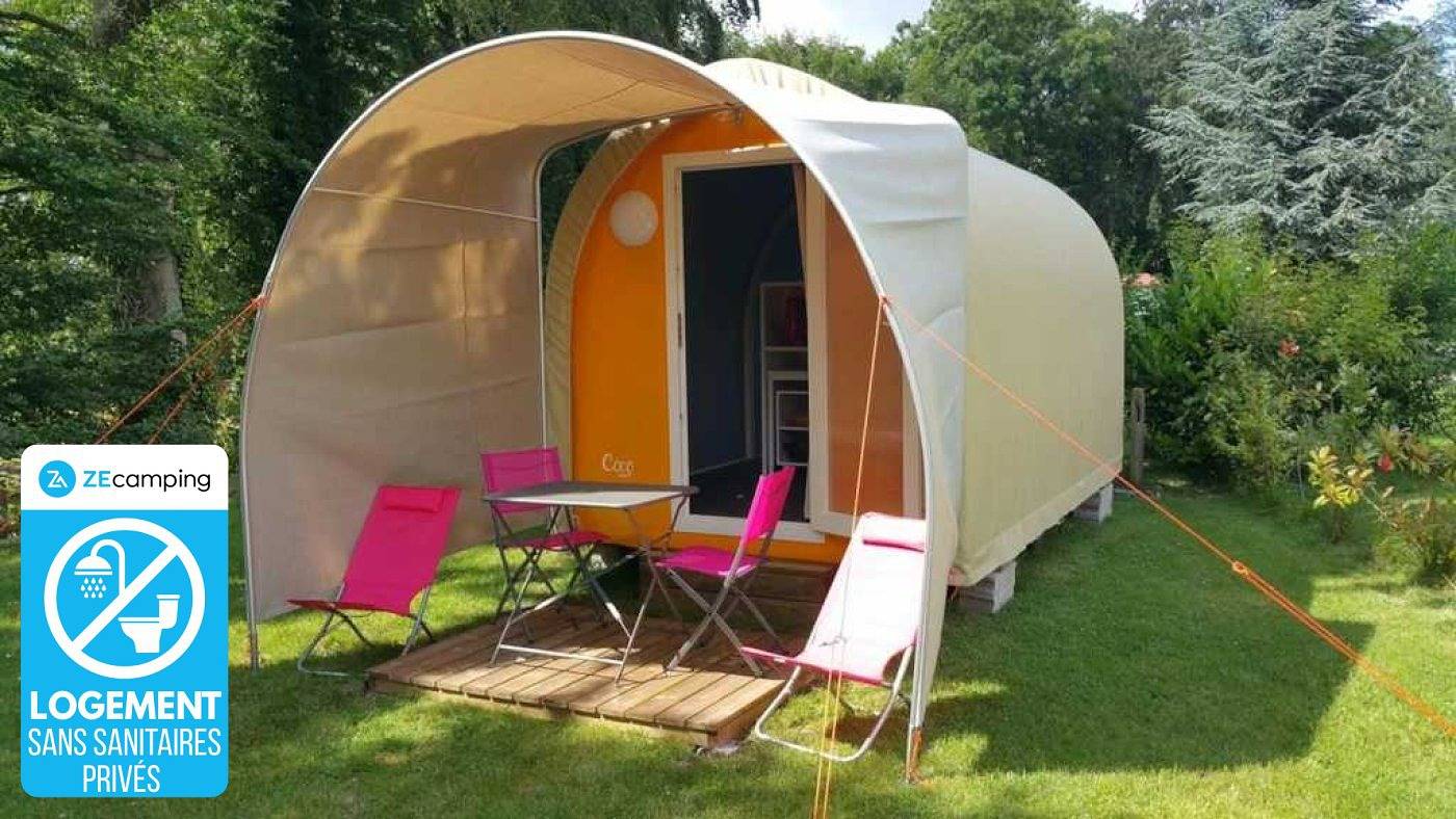 Camping voor 2 Personen in Port-le-Grand, Regionaal Maritiem Natuurpark van de Baai van de Somme Picardië