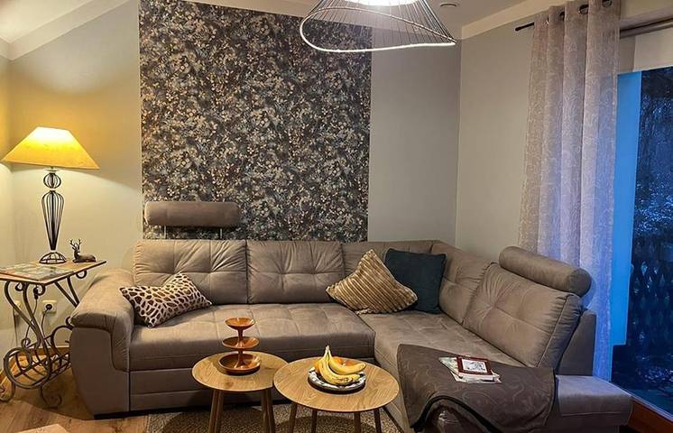 Ferienwohnung für 4 Personen, mit Terrasse und Garten sowie Ausblick