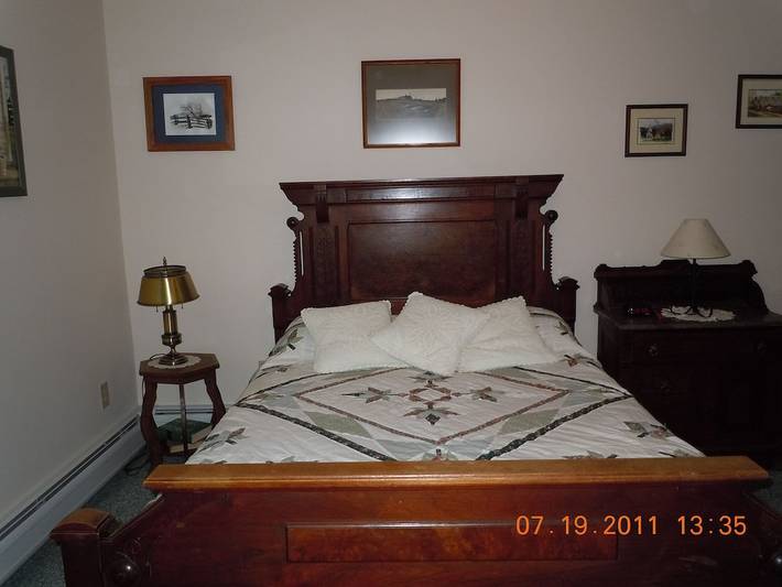 Log cabin for 8 people, with terrace in Vermont