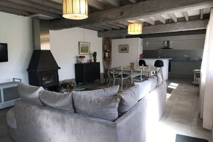 Gîte pour 6 personnes, avec Terrasse et Jardin