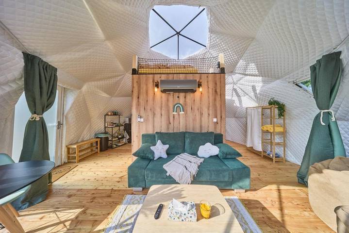 Camping für 4 Personen, mit Whirlpool und Garten in Tschechien - 2