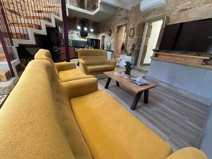 Casa rural para 8 personas, con jardín y terraza en Boiro - 3