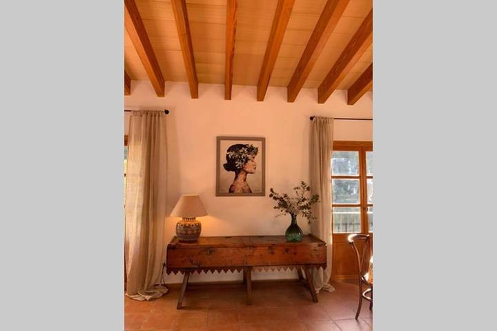 Finca mit Hund für 8 Personen, mit Balkon und Terrasse sowie Garten und Ausblick in Valldemossa