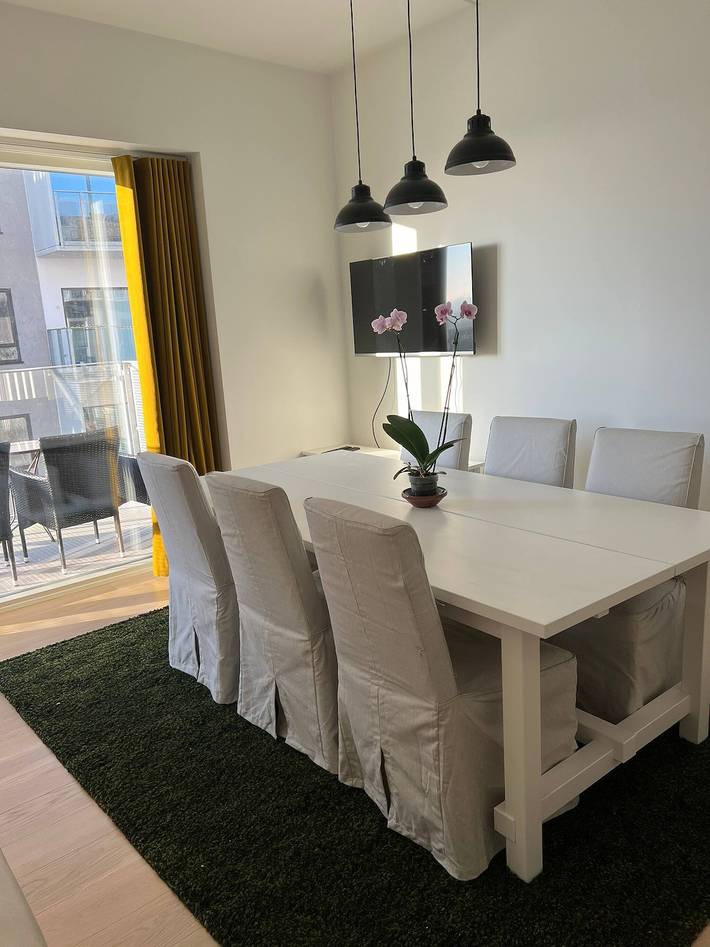 Ganze Wohnung, Neue und helle Wohnung an der Havnepromenade von Aalborg in Aalborg, Limfjord in Nordjütland