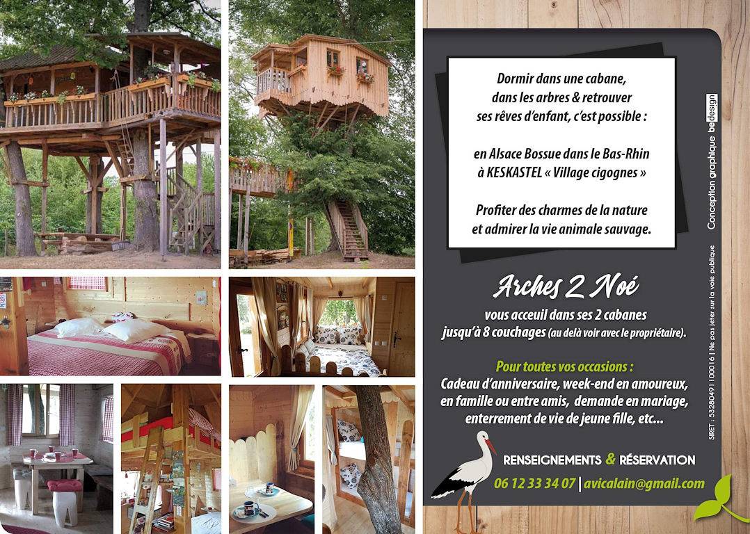 Cabane Arche de Noé in Keskastel, Région de Saverne