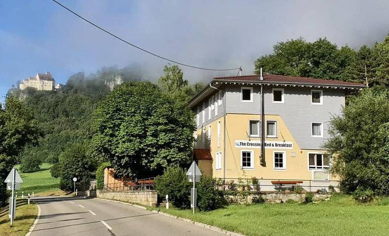 Bed and Breakfast, mit Terrasse und Garten sowie Ausblick in Beuron