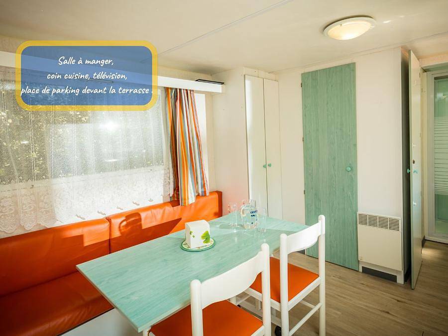 Flower Aloha Camping Club - Mobilhome 3 personas - Cottage Eco 21m² (21m²) in Reynès, Costa mediterránea (Francia)