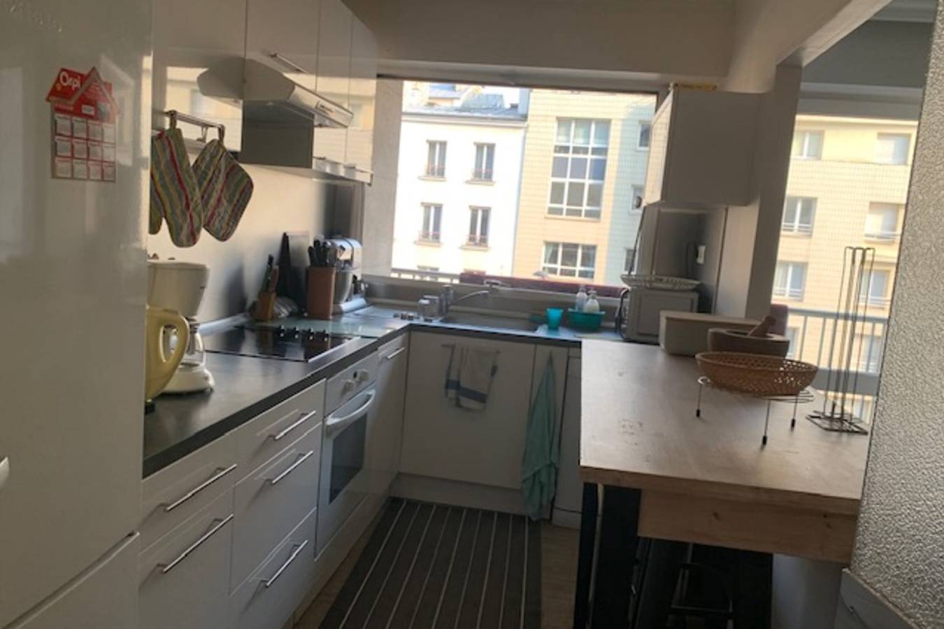 Geheel appartement, Vakantieappartement voor 4 personen met balkon in Parijs, Ile de France