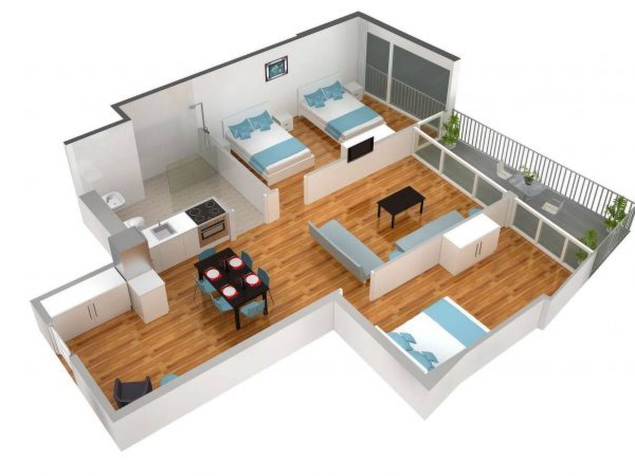 Apartamento entero, Apartamento de vacaciones para 6 personas in Basilea, Aargau-Basel