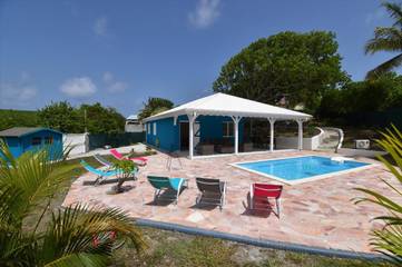 Villa pour 6 personnes, avec vue ainsi que terrasse et piscine à Sainte-Anne (Martinique)