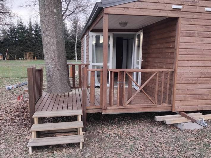 Mobil home pour 4 personnes à Sauxillanges - 2