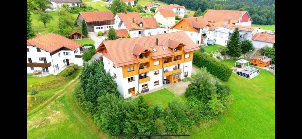 Ferienwohnung für 4 Personen, mit Sauna und Garten sowie Ausblick, mit Haustier