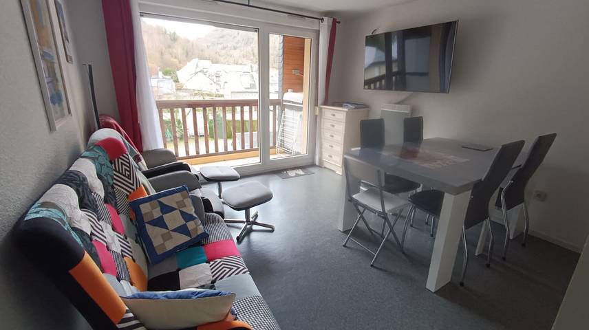 Location de vacances pour 6 personnes, avec balcon à Saint-Lary-Soulan