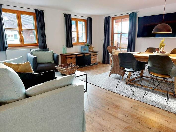Ferienwohnung für 2 Personen, mit Balkon in Bad Oberdorf - 2