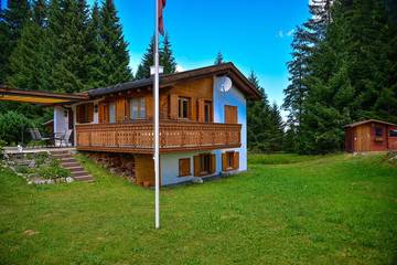 Chalet für 5 Personen, mit Garten in der Lenzerheide