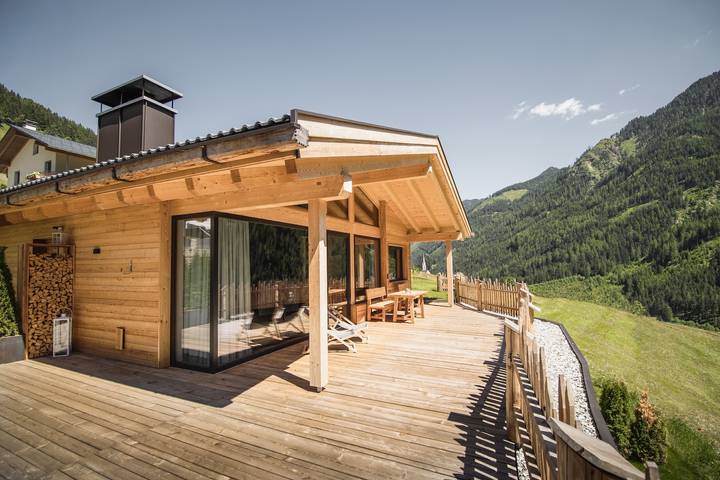 Chalet für 5 Personen, mit Garten und Sauna in Südtirol