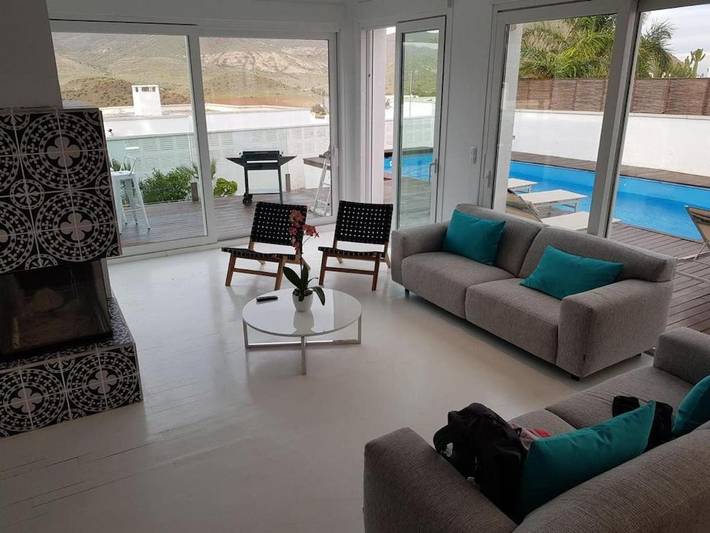 Chalet para 8 personas, con jardín además de terraza y piscina en Cabo de Gata - 3