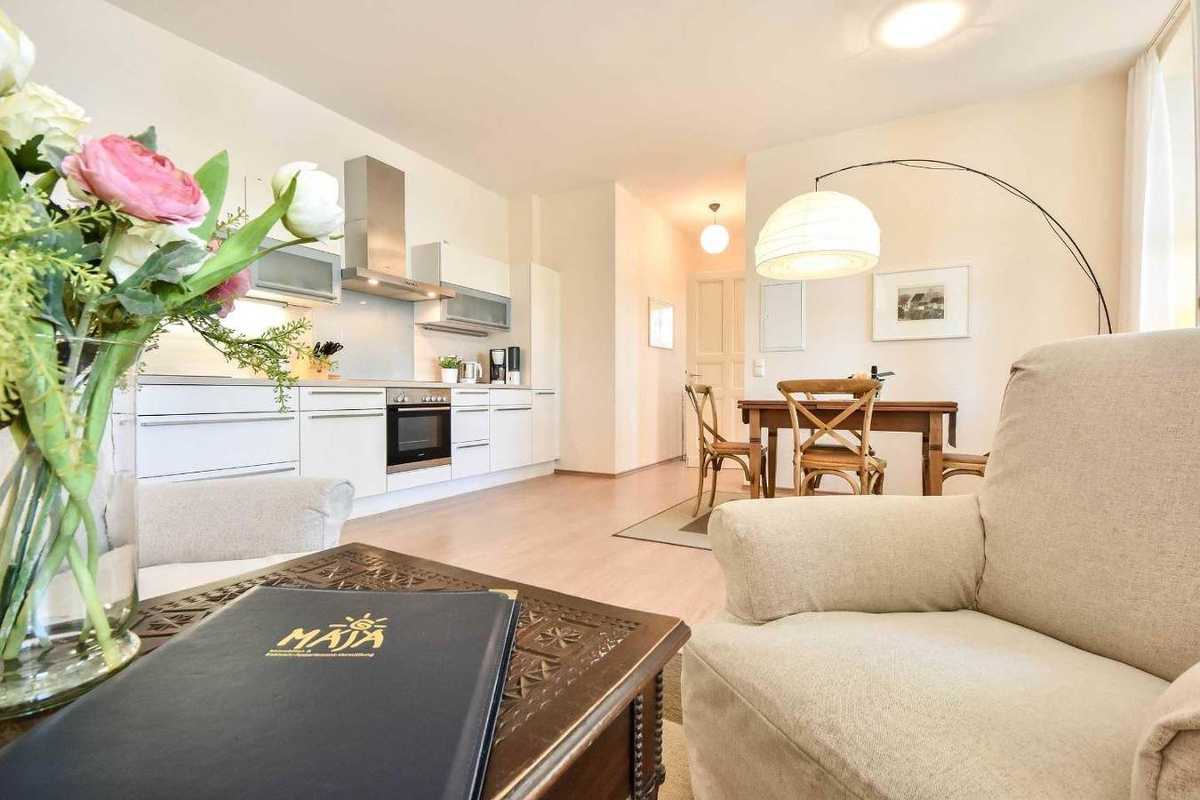 Entire apartment, Villa Waldschloss 02 - ruhige Lage mit offener Gestaltung in Drei Kaiserbäder, Heringsdorf