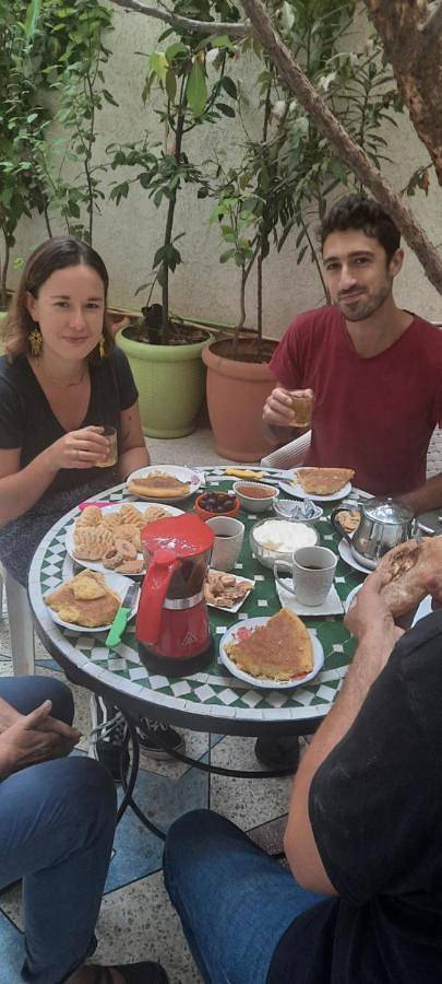 Maison d’hôte pour 2 personnes, avec terrasse et jardin, animaux acceptés dans Moulay Idriss Zarhoun